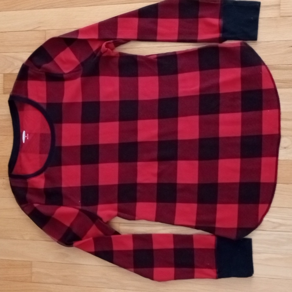Woman's XL Buffalo Plaid Tee Shirt